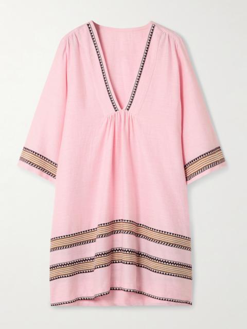 lemlem Belkis Striped Cotton Kaftan