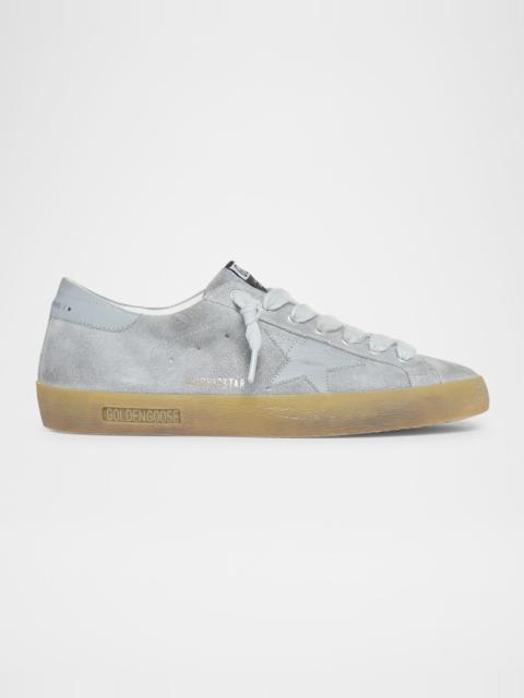 Golden Goose Men's Super-Star Suede Low-Top Sneakers