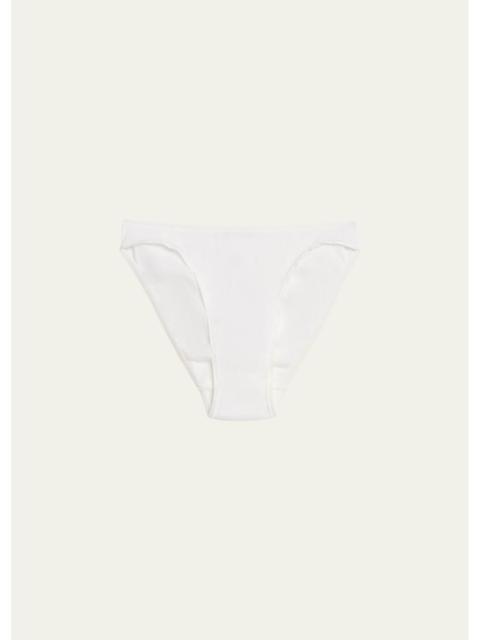 HANRO Seamless High-Cut Cotton Briefs
