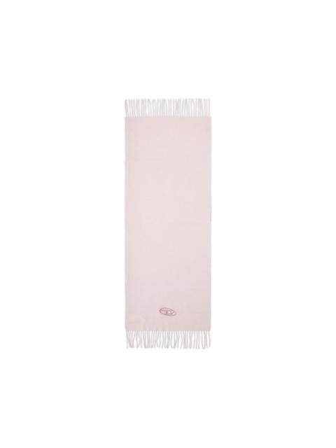 Diesel S-Imon Oval-D fringed scarf