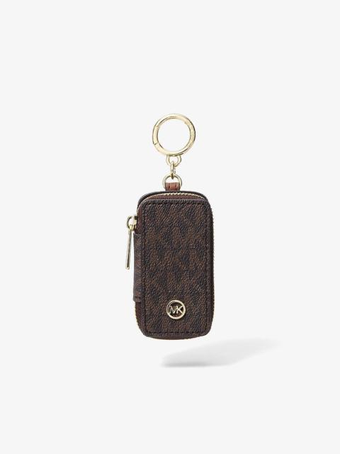 MICHAEL KORS Jet Set Travel Signature Logo Bag Charm