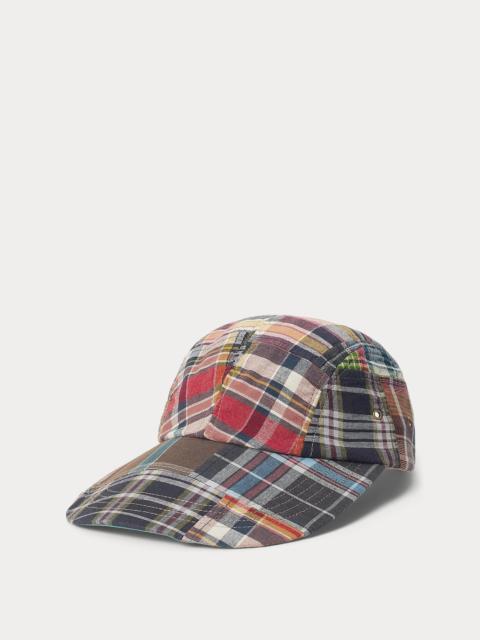 Polo Ralph Lauren Long-Bill Patchwork Madras Cap