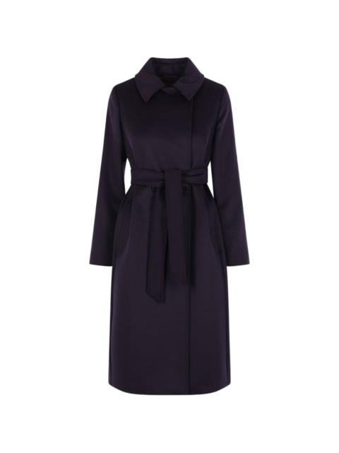 Max Mara belted pick-stitch coat