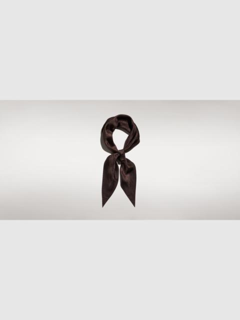 GUCCI Printed silk twill diamond scarf