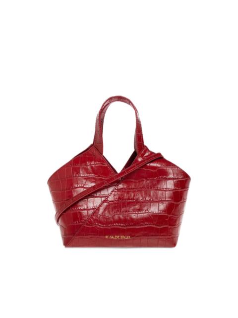 BY MALENE BIRGER Lullie crocodile-effect tote bag