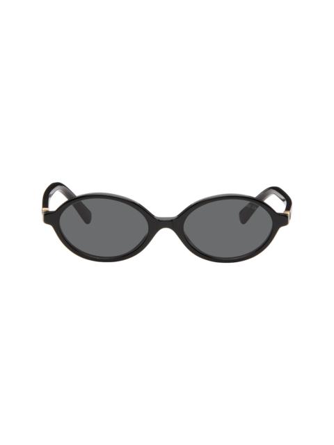 Miu Miu Black Miu Regard Sunglasses