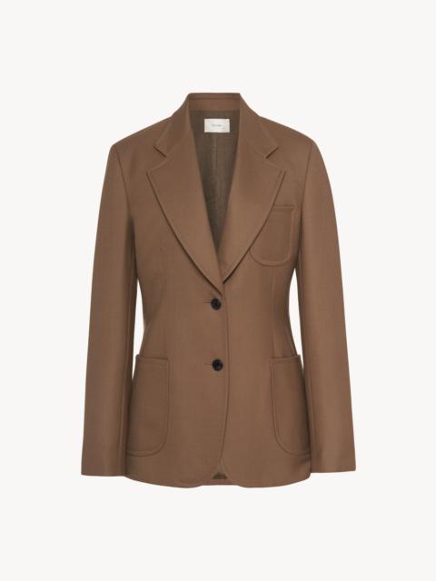 The Row Milto Jacket in Virgin Wool and Silk