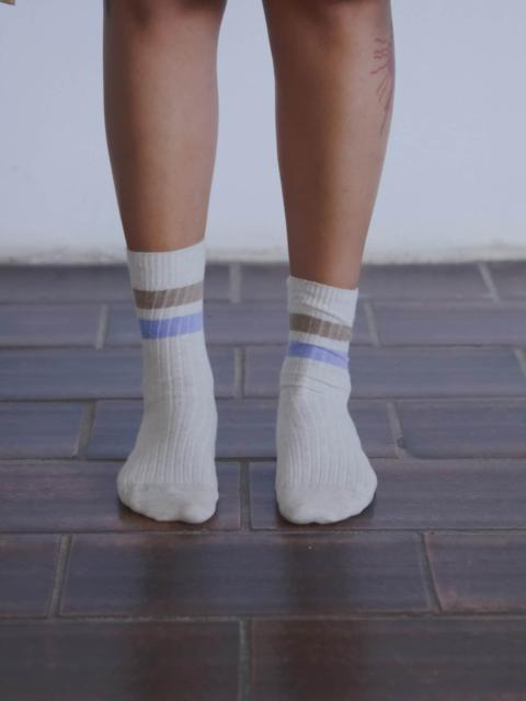 BASERANGE Race Overankle Socks
                  - Organic Cotton Rib