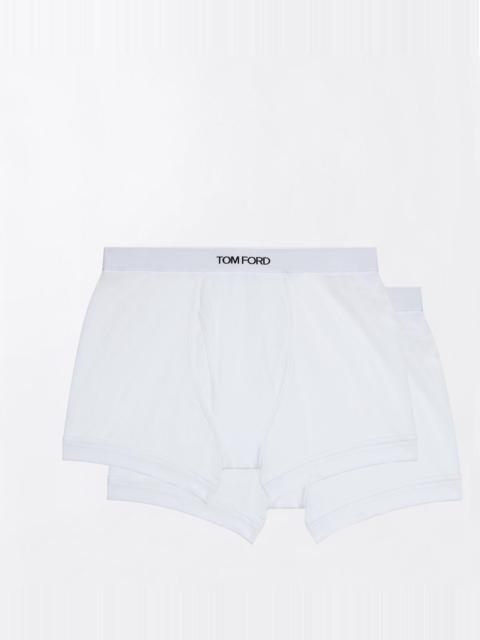TOM FORD COTTON STRETCH JERSEY BI-PACK BOXER BRIEF