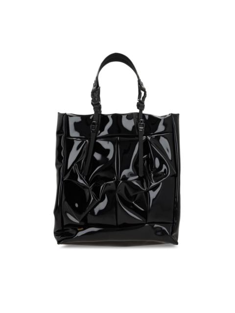 Innerraum patent-finish tote bag