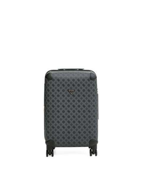 GUESS USA logo-plaque monogram luggage