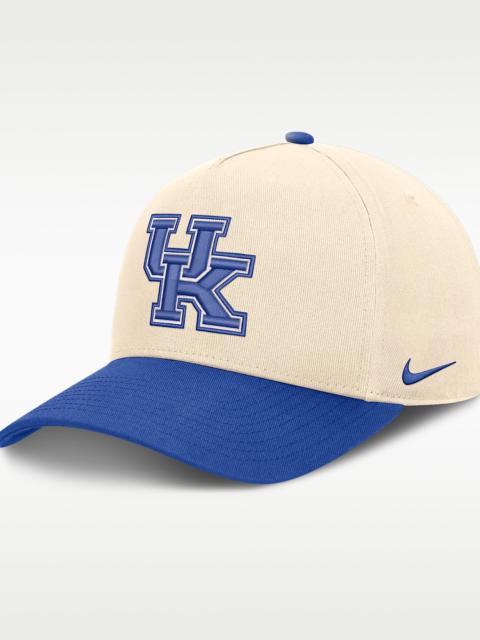 Nike Kentucky Campus Prep Rise Men's Nike College A-Frame Adjustable Hat