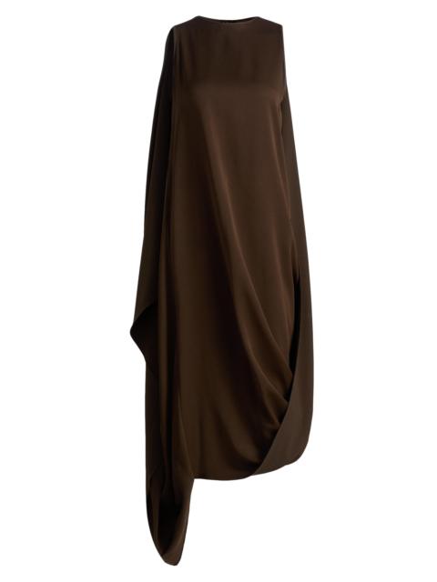 MICHAEL KORS COLLECTION Women's Draped Sail Dress - Espresso