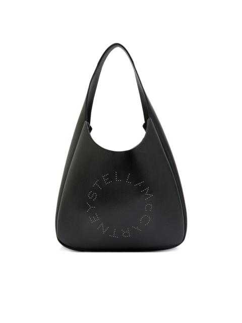 Stella McCartney logo studded shoulder bag