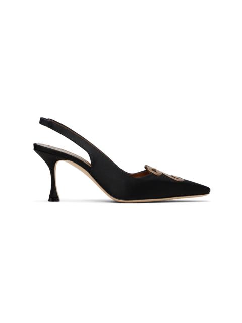 Manolo Blahnik Black Durbar Heels