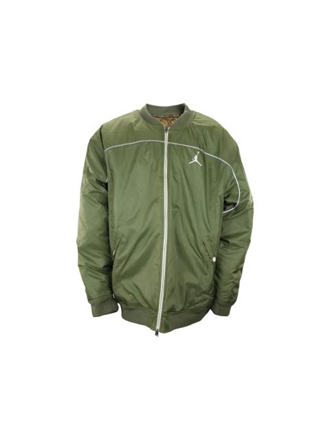Jordan Jordan Aviator Reversible Jacket Green