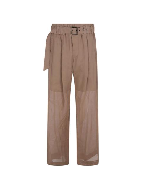 Brunello Cucinelli belt long trousers