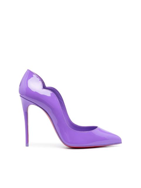 Hot Chick 100mm patent-leather pumps
