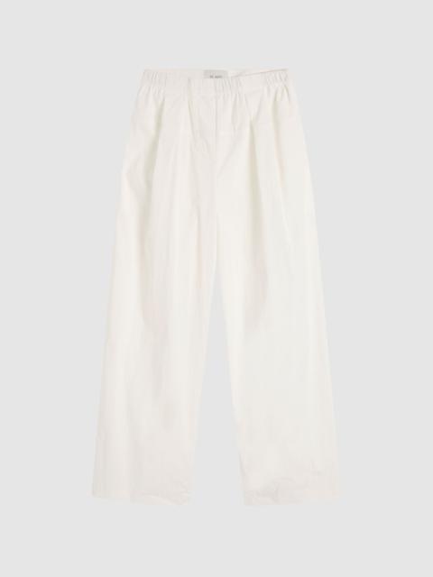 ST. AGNI Relaxed Pleat Pants - Off White