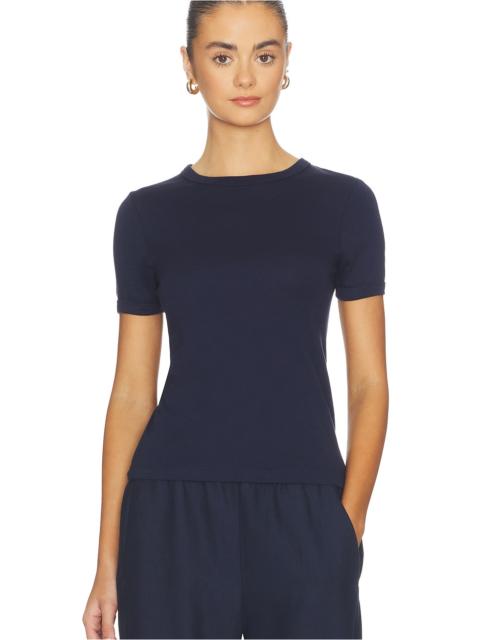 Enza Costa Cotton New Classic Short Sleeve Tee