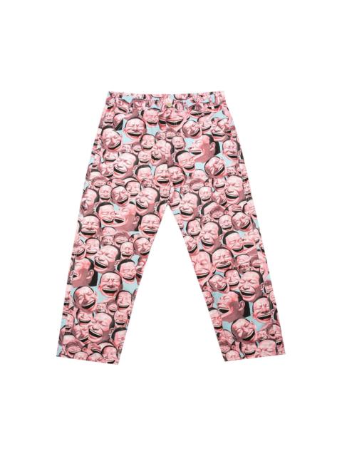 Comme des Garçons SHIRT Yue Minjun Graphic Print Pants 'Pink'