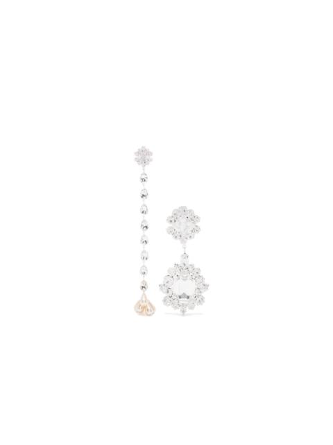 MAGDA BUTRYM mismatched crystal earrings