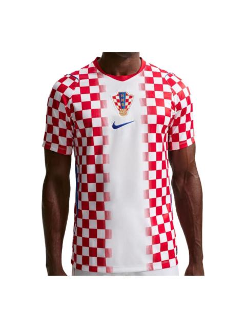 Nike Nike Croatia 2026 Match Home Replica Jersey 'White University Red Hyper Royal' IO8621-100