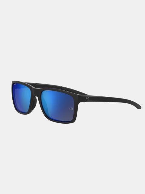 Under Armour Unisex UA Hustle Polarized Mirror Sunglasses