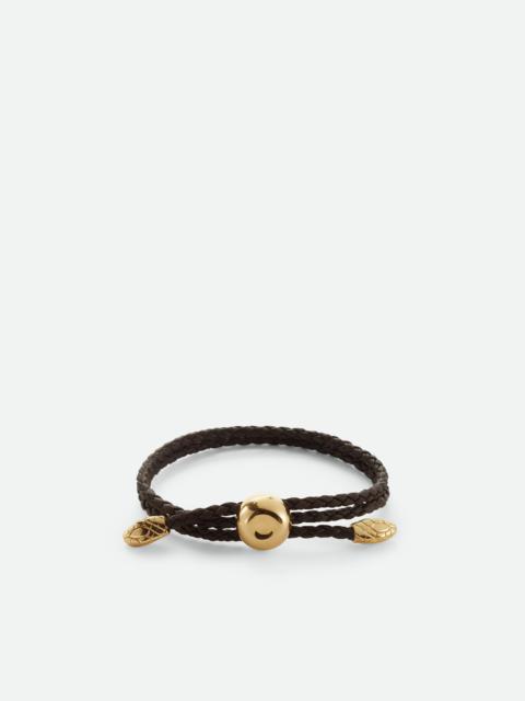 Bottega Veneta Adam Leather Bracelet