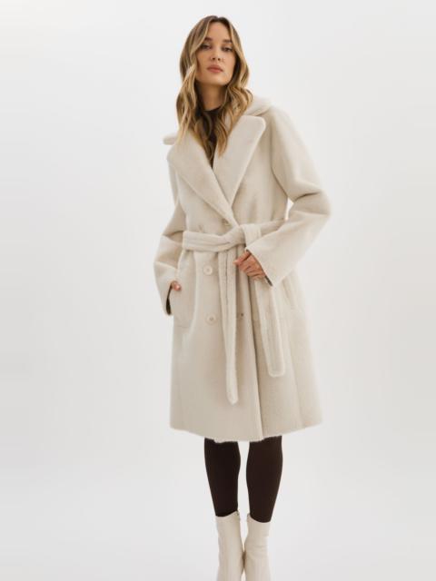 LAMARQUE ABIGAIL | Reversible Faux Shearling Coat
