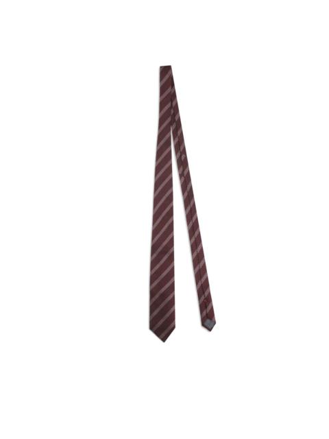 Brunello Cucinelli striped silk tie