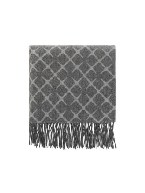 BY MALENE BIRGER Ortega monogram-pattern scarf