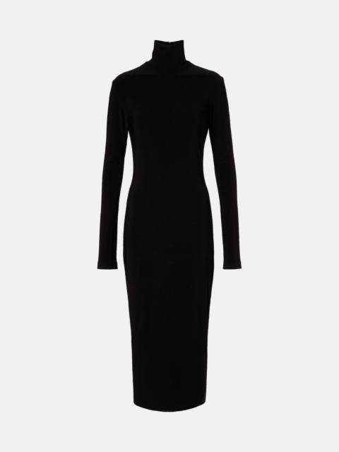 NORMA KAMALI Turtleneck midi dress
