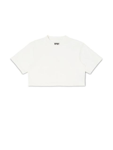 Heron PrestonヘロンプレストンHPNY Logo Cropped Tee Tシャツ Heron Preston WHITE LOGO CROPPED T-SHIRT | miinto | REVERSIBLE