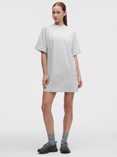 lululemon Scuba Cotton Jersey T-Shirt Dress