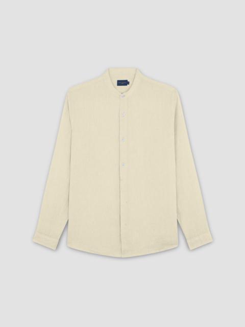 Paul & Shark LINEN SHIRT WITH MANDARIN COLLAR