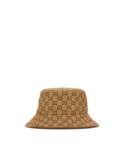 GUCCI embroidered bucket hat
