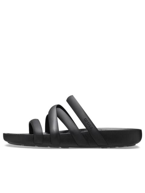 crocs (WMNS) Crocs Splash Strappy Sandals 'Black' 208217-001
