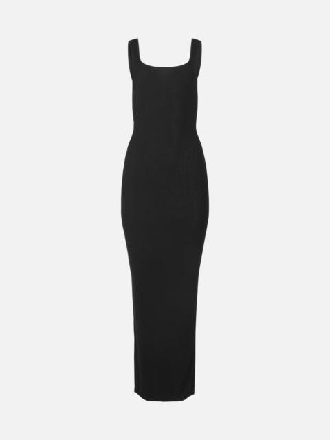entire studios SQUARE NECK KNIT MIDI