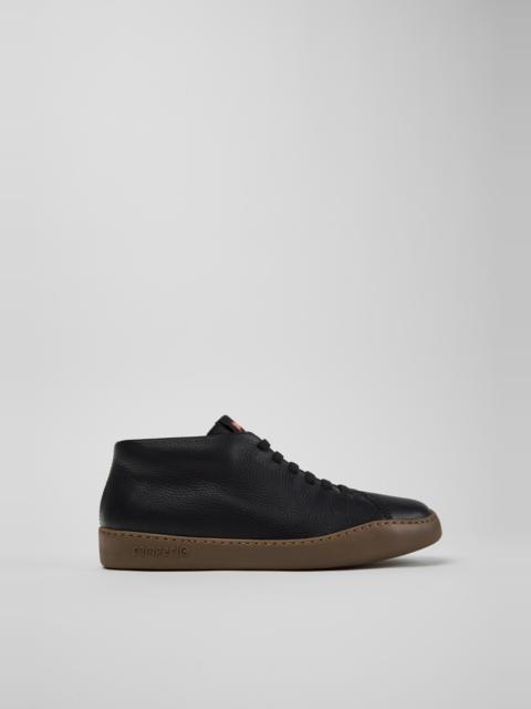 CAMPER Peu Touring Black Leather Sneakers for Men.