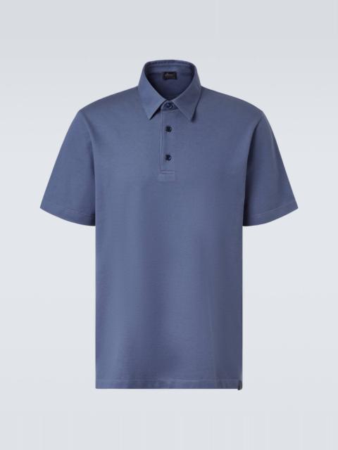 Brioni Cotton piqué polo shirt