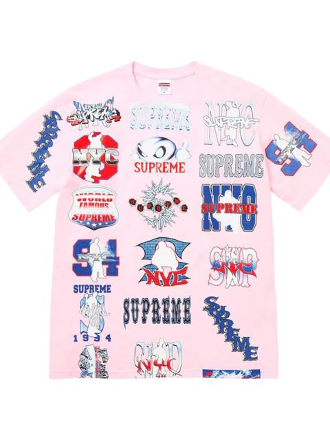 Supreme Flash Short Sleeve T-Shirt "SS26 - Light Pink" SU27579