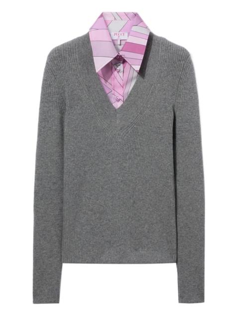 PUCCI iride-print sweater