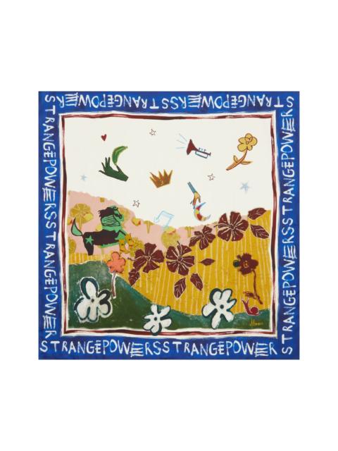 ALÉMAIS Tangible Love Silk Scarf