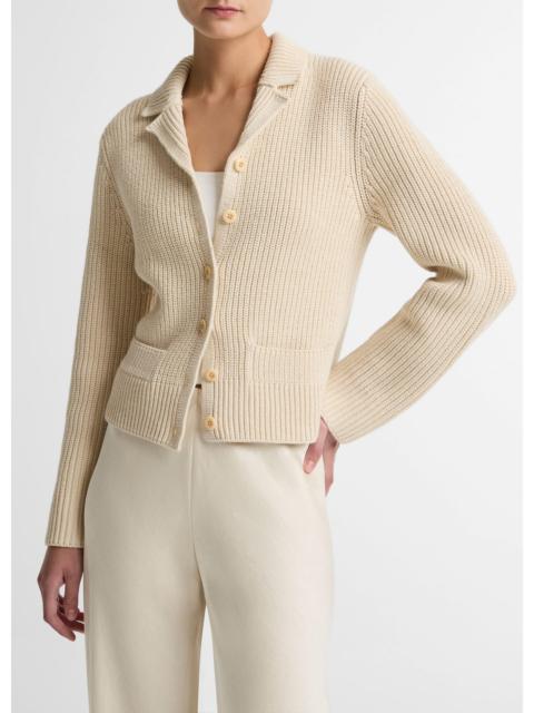 Vince Cotton-Blend Pocket Cardigan