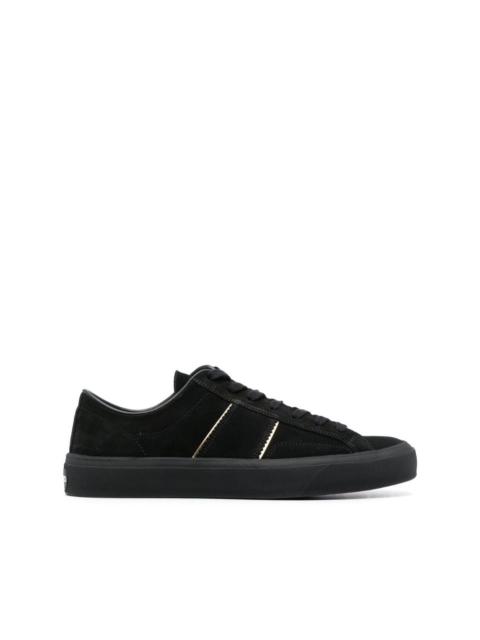 TOM FORD Cambridge suede lot-top sneakers