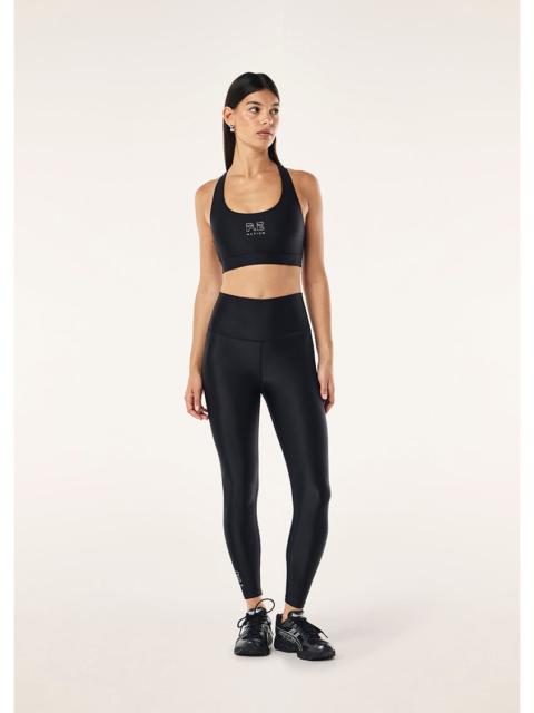 P.E NATION LONG RANGE SPORTS BRA IN BLACK