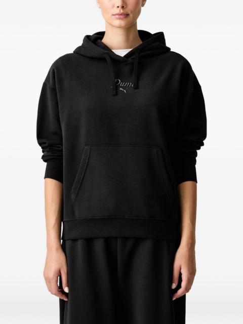 PUMA logo-print hoodie