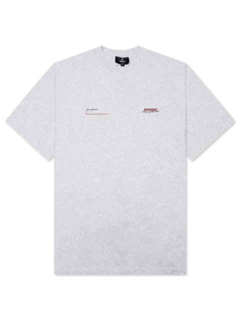 REPRESENT PATRON OF THE CLUB T-SHIRT - CREAM MARL