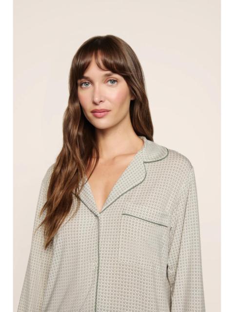 eberjey Gisele Printed TENCEL™ Modal Long PJ Set